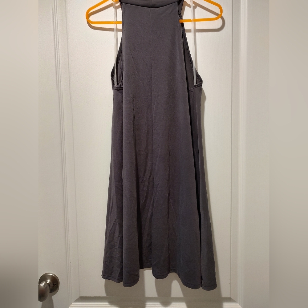 Try This grey dress.